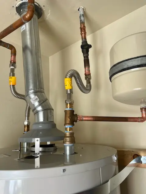 Water heater installation and plumbing repair in Memorial